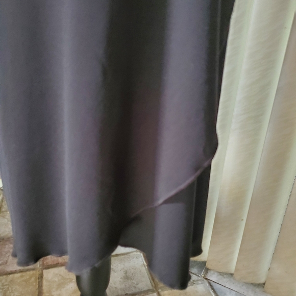 Forever 21 black wrap scallop hem skirt - Picture 3 of 5